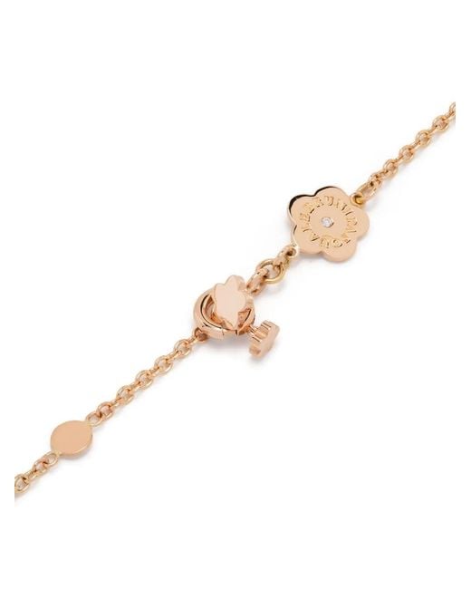 Pasquale Bruni Natural 18K Rose Bon Ton Dolce Vita Diamond And Prasiolite Necklace