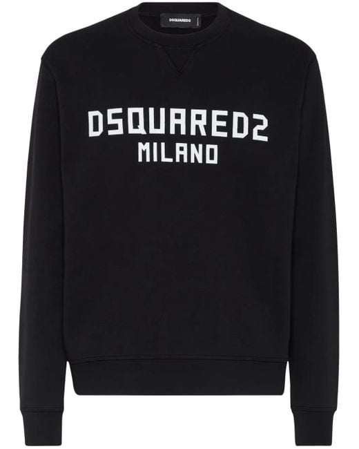 DSquared² Black Sweatshirt for men