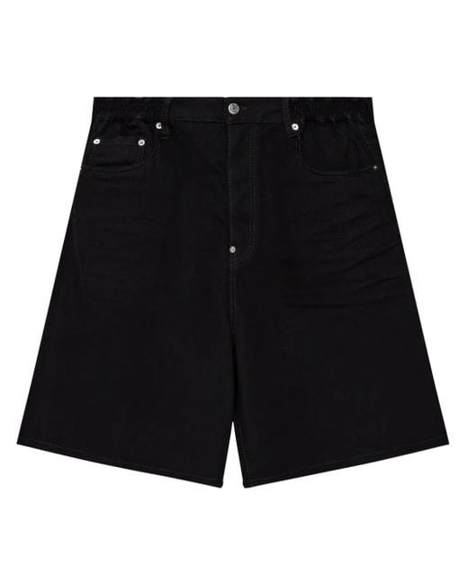 DSquared² Black Denim Shorts for men