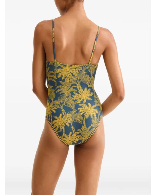 Eres Green Tropical Swimsuit