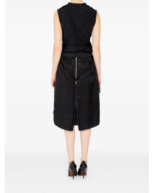 Maison Margiela Gray Midi Skirt