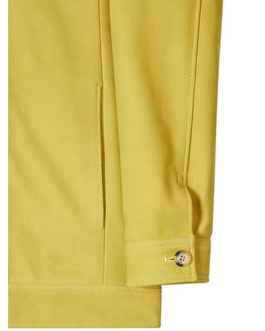 Paul Smith Yellow Buttoned Jacket for men