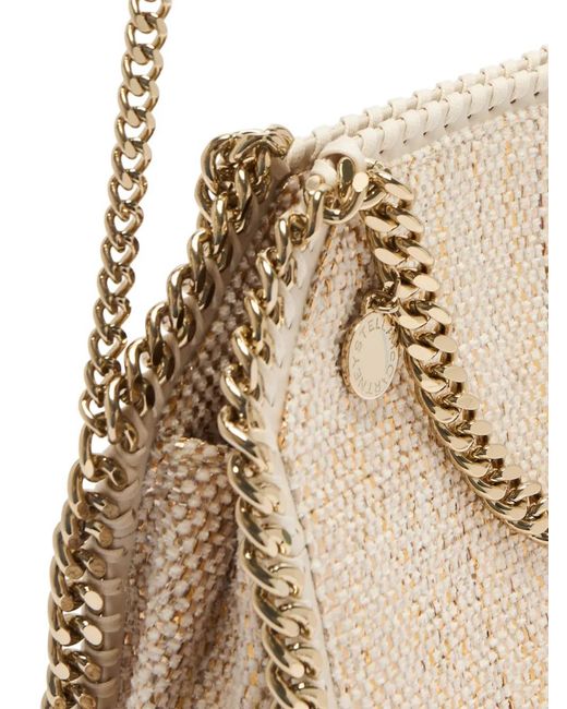 Stella McCartney Natural Falabella Chain-Trim Tote Bag