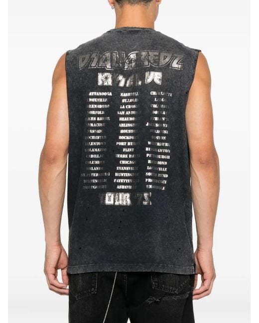 X Kiss Débardeur À Détails De Clous DSquared² pour homme en coloris Black