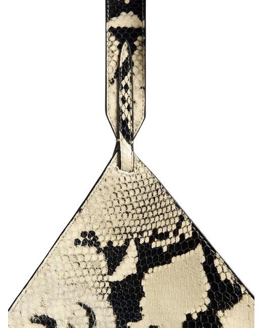 Khaite White Mini Lotus Tote