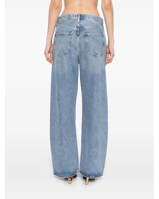 Agolde Blue Low Curve Jeans