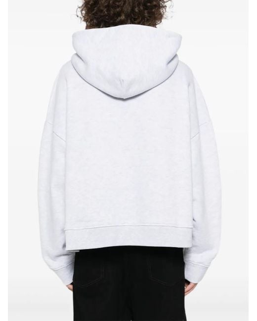 Sudadera Heavy Con Capucha Entire studios de color White