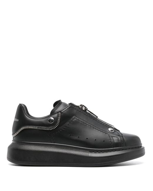 Alexander McQueen Oversized Sneakers in het Black