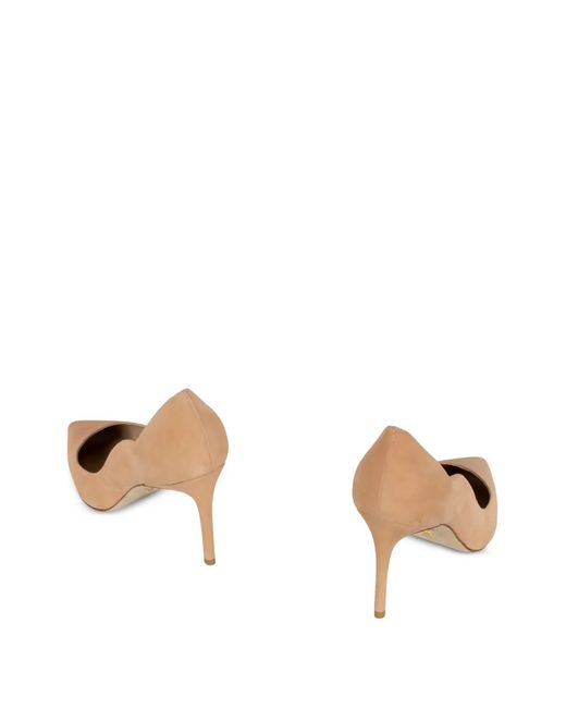 Stuart Weitzman Natural 90Mm Pointed-Toe Heeled Pumps