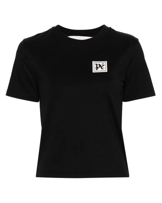Palm Angels Black Pa Ski Club T-Shirt