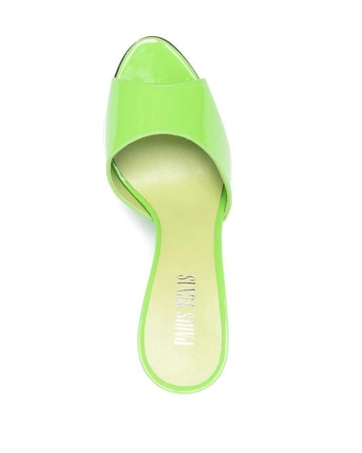 Paris Texas Green Wanda Sandals