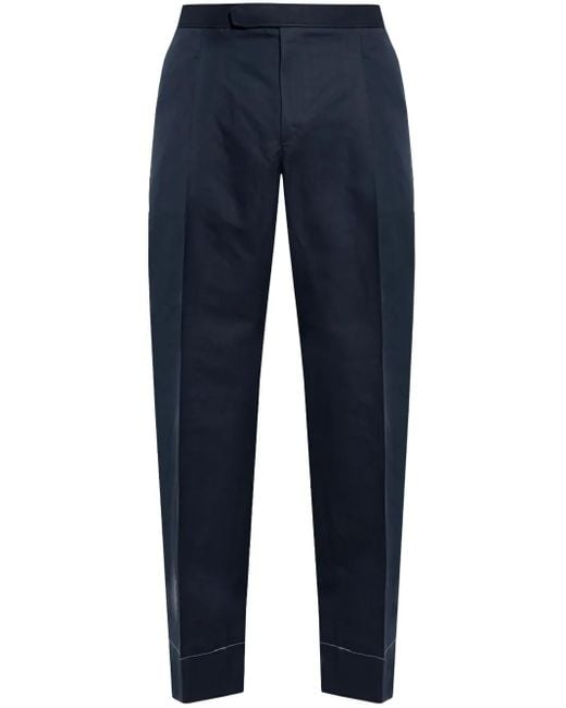 メンズ Brioni プリーツ パンツ Blue