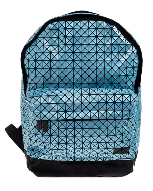 Geometric-pattern backpack Issey Miyake de hombre de color Blue