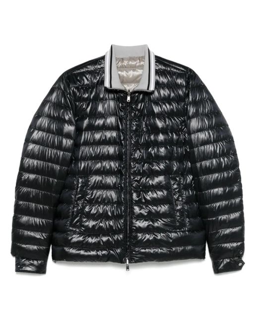 メンズ Herno キルティング ジャケット Black
