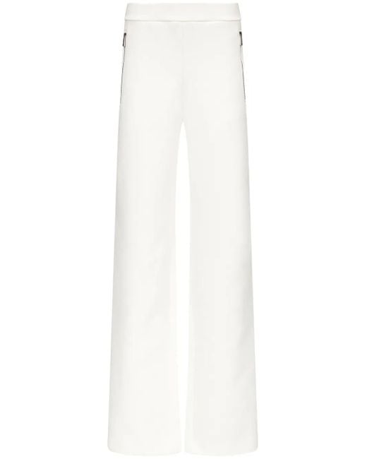 Pantalon De Jogging À Logo Embossé Area en coloris White