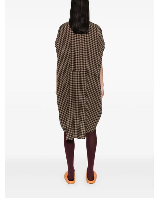 Henrik Vibskov Brown Renew Midi Dress