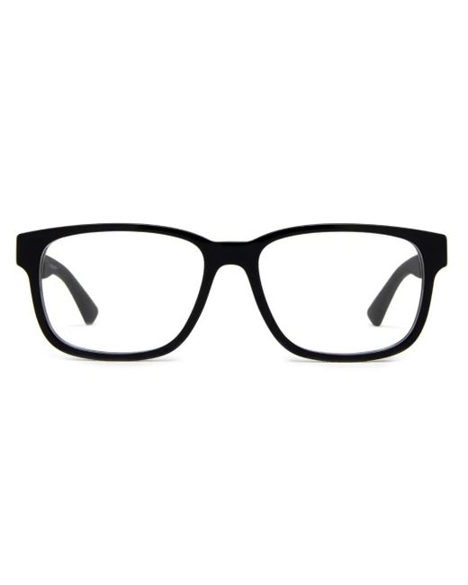 Lunettes De Vue À Détail Web Gucci pour homme en coloris Blue