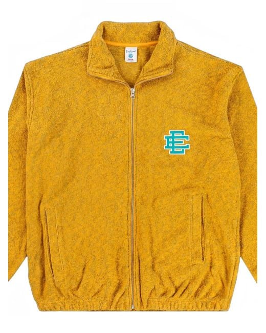 Eric Emanuel Yellow Logo-Print Jacket for men