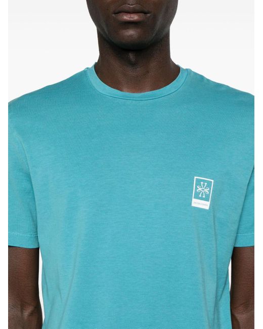 T-shirt con stampa di Jacob Cohen in Blue da Uomo