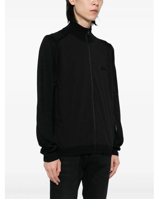Boss Black Logo-Print Jacket for men