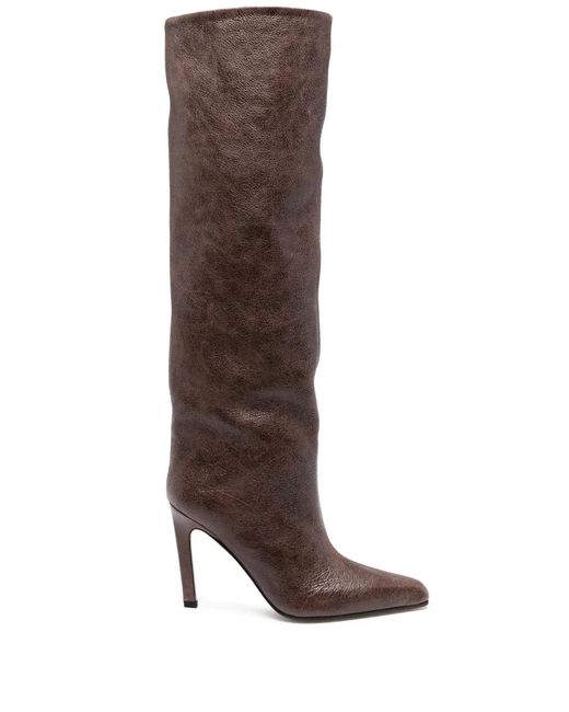 Paris Texas Brown Jude 100Mm Knee-High Boots
