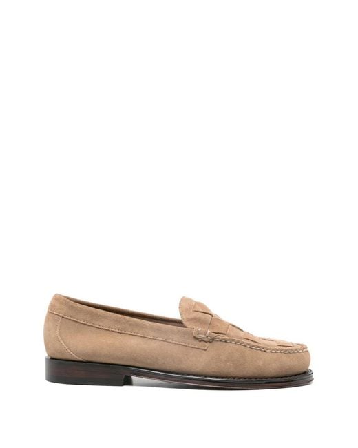 G.H.BASS Natural Weejuns Venetian Weave Loafers for men