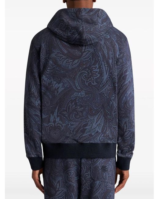 Etro Blue Zip-Throughs for men