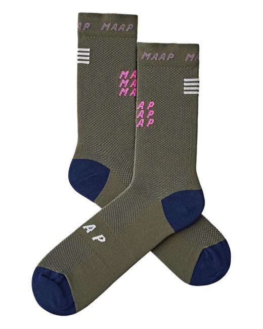 MAAP Black Logo Socks