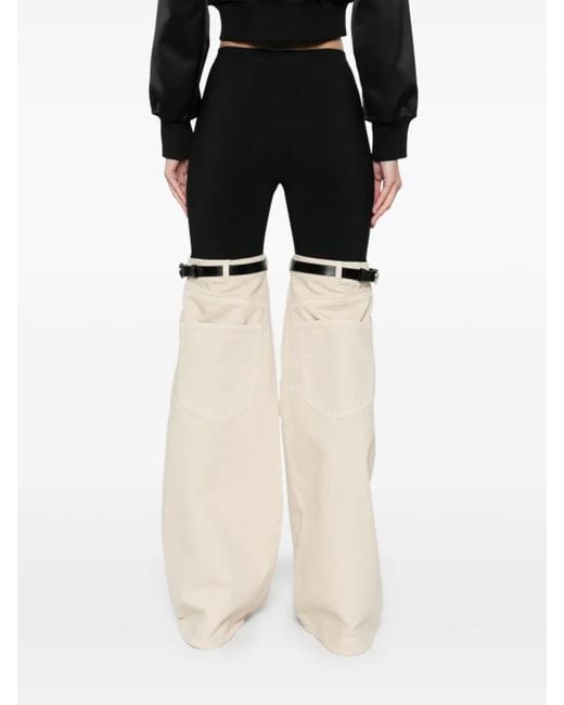 Jeans Hybrid di Coperni in Black