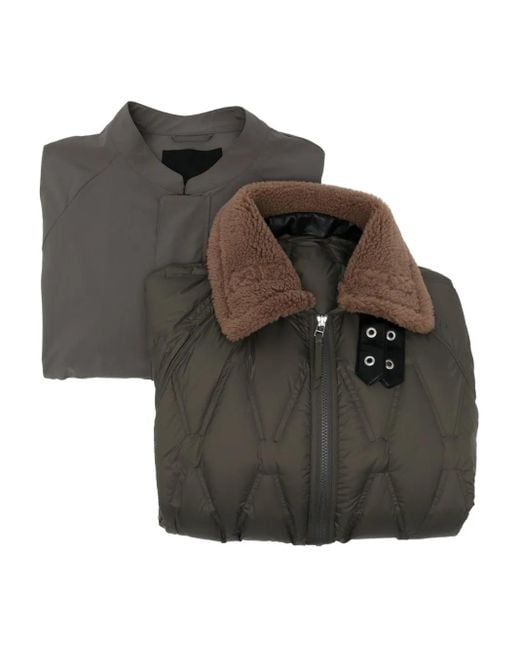 CROQUIS Black Loosed Goose Down Jacket for men