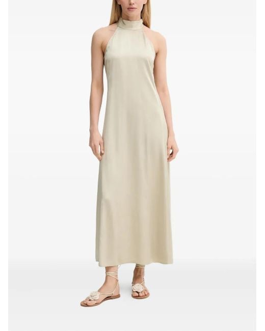 Samsøe & Samsøe Natural Harterneck Midi Dress