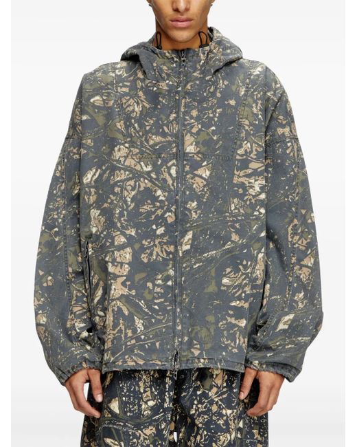 DIESEL Gray J-Lint Jacket for men