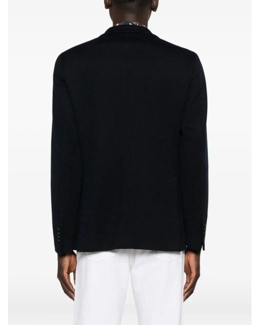メンズ Tagliatore Single-breasted Blazer Black