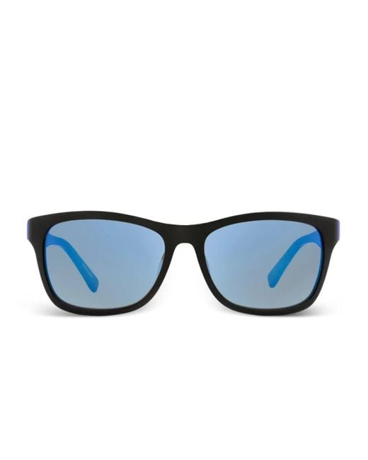 Occhiali Da Sole Squadrati di Lacoste in Blue