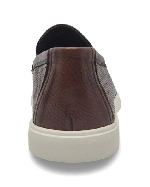 Neil Barrett Gray Perforated Leather Loafers for men