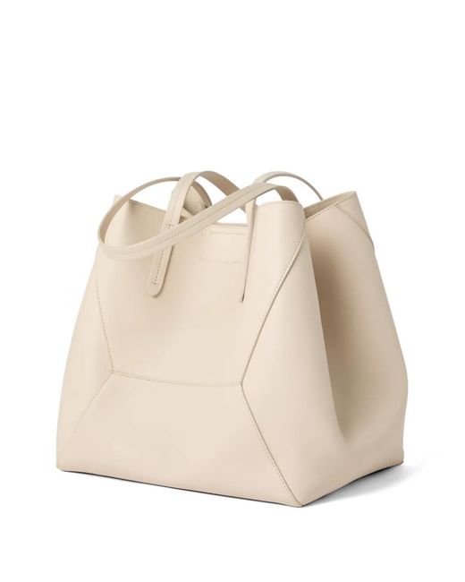 Brunello Cucinelli Natural Leather Shopping Bag