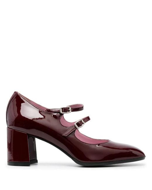 Pumps Alice Con Punta Quadrata 65Mm di CAREL PARIS in Brown