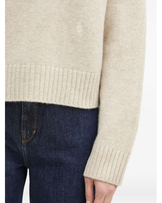 Pull À Col Roulé Sporty & Rich en coloris White