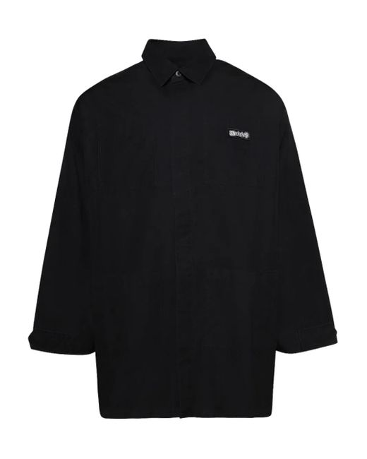 032c Blue Intermission Cargo Overshirt for men