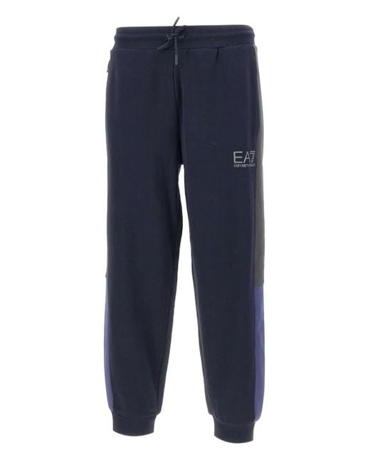 メンズ EA7 トラックパンツ Blue
