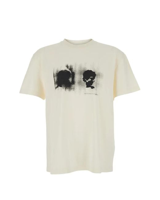 TONYWACK White Graphic-Print T-Shirt for men