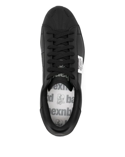 A Bathing Ape Black X Nbhd Trainers for men