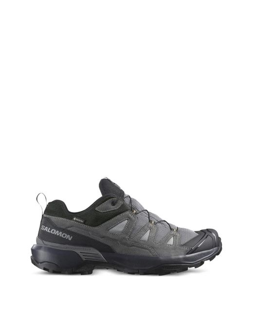 Salomon Gray X Ultra 360 Gore-Tex Leather Sneakers for men