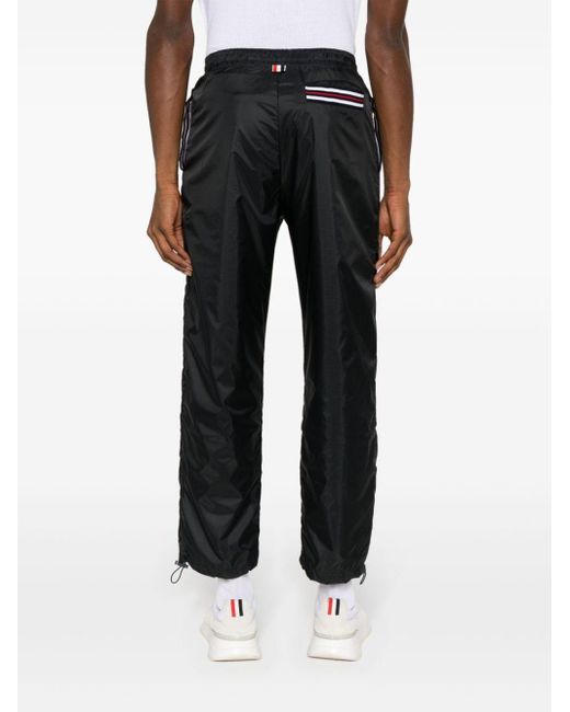 Pantalon de jogging à patch logo Thom Browne pour homme en coloris Black