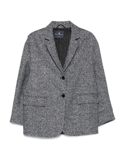 Ermanno Scervino ボタン ジャケット Gray