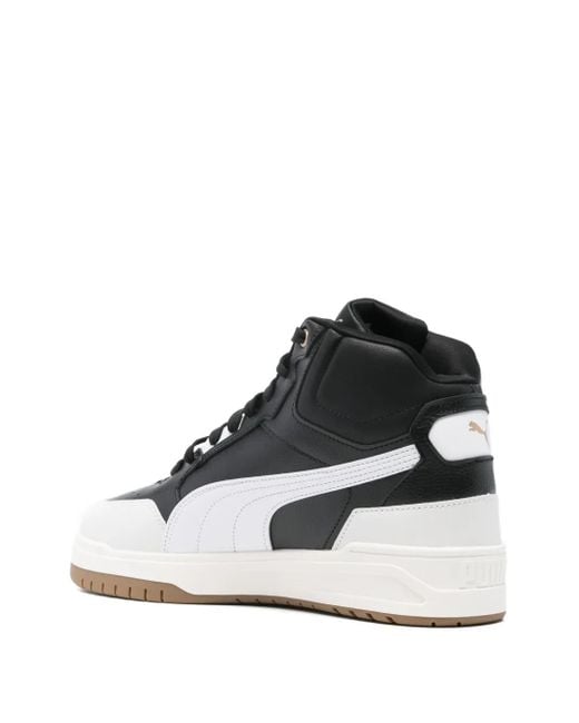 PUMA Black Shuffle Sneakers