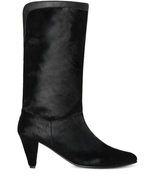 Johanna Ortiz Black 50Mm Fuerza Latina Leather Boots