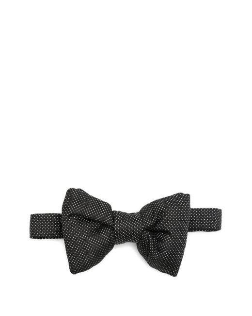 Tom Ford Black Silk Bow Tie for men