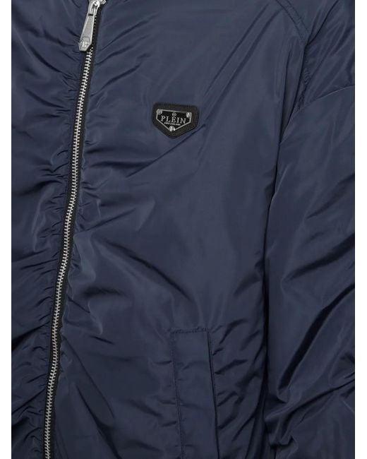 Philipp Plein Blue Jacket for men