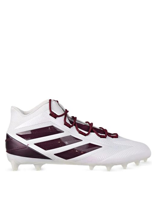 メンズ Adidas Freak Carbon Mid Cleats "cloud White/maroon/collegiate Burgundy" スニーカー